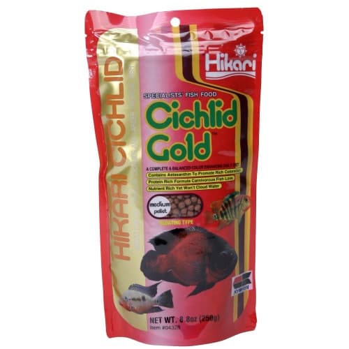 Hikari Ciklid Gold Färg Medium 250 g