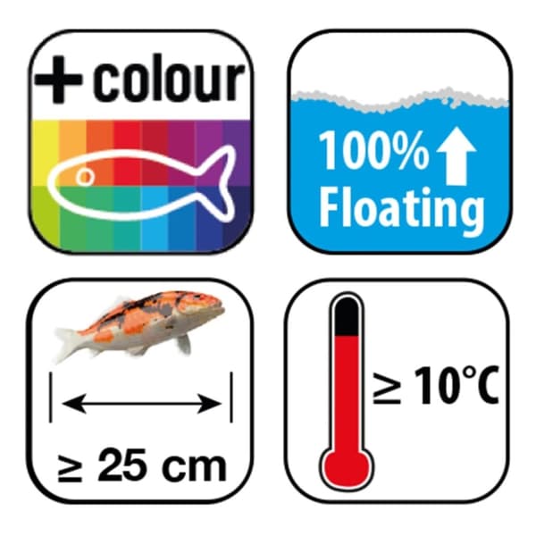 Ubbink fiskefoder Heiko Koi Colour Menu 6 mm 3 l