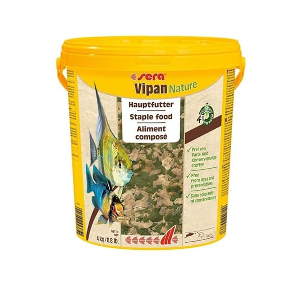 Fuldfoder Vipan Nature 21L/4kg, Sera