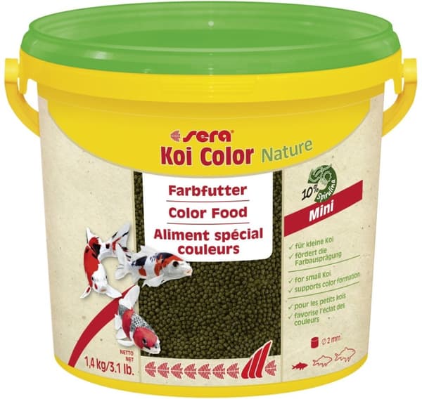 Fuldfoder Koi Color Nature Mini 3800ml/1,4kg, Sera