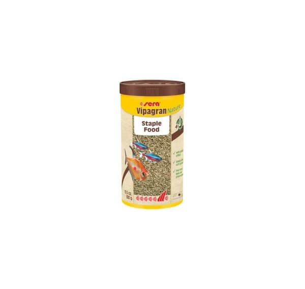 Fuldfoder Vipagran Nature 1000ml/300g, Sera