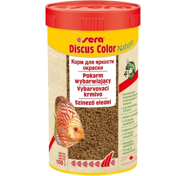 Sera Discus Color Nature 250ml/105g