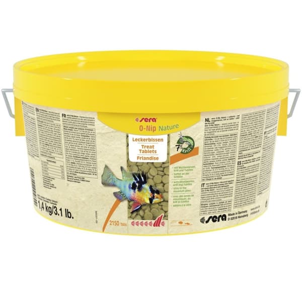 Fiskefoder O-Nip Nature 2,2L/1,4kg, SERA