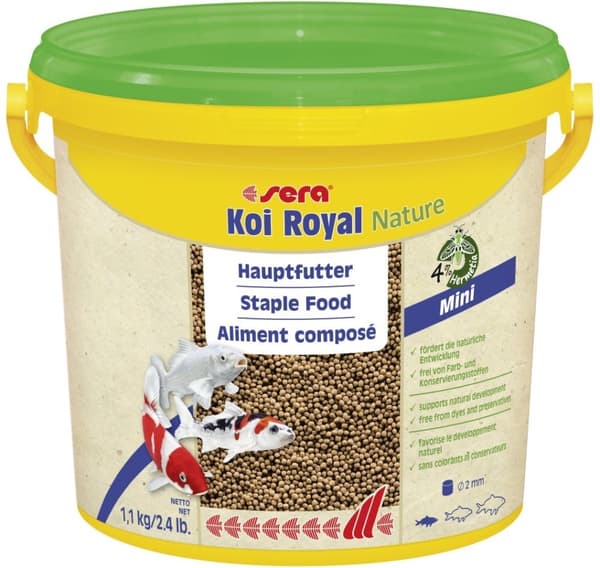 Täysrehu Koi Royal Nature Mini 3,8L/1,1kg, Sera