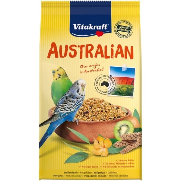 VITAKRAFT AUSTRALISK karma dla papugi falistej 800g