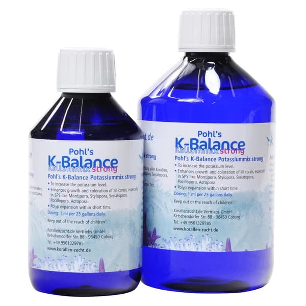 Korallen Zucht Pohls K - Balance STRONG 250ml