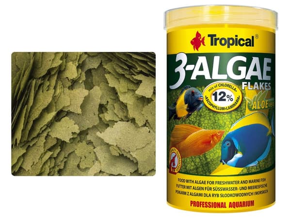 Tropiska 3-algflingor 250ml/50g
