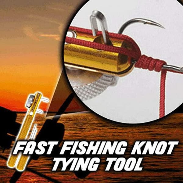 Fiskeredskap Knutbindningstillbehör för Knytning av Fiskekrokar