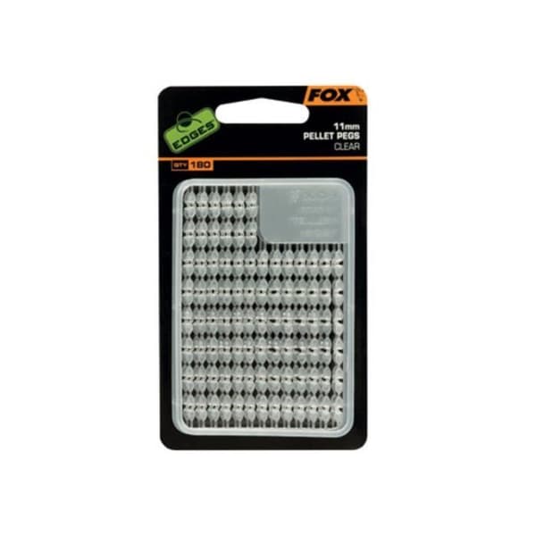 Fox Edges Pellet Pegs 11mm Linstopper Stoppa Flottutrustning