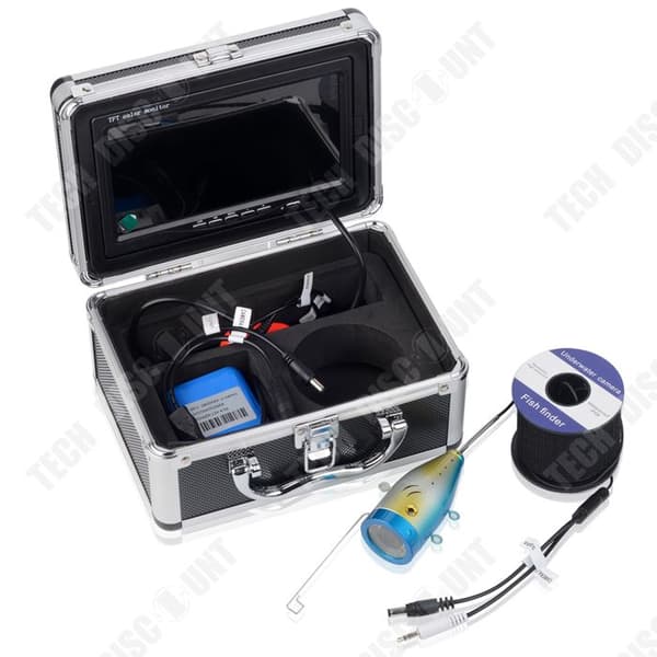 TD® 7 tum 15 meter fishfinder HD visuell fiskeenhet undervattenskamera fishfinder fiskeutrustning kamera undervattensövervakning