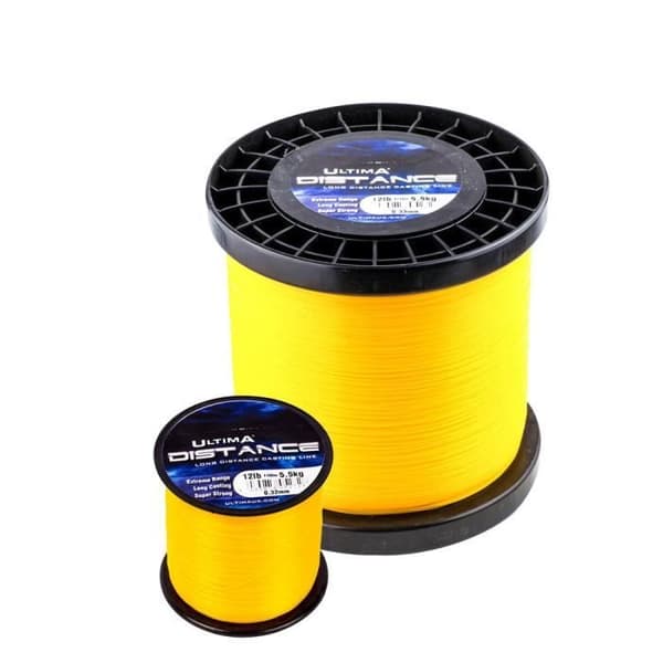 Ultima Distance La La Linie Specialiserad för Kasta - Rulle på 500gr för Män, Orange Eld, 0.33mm-12.0lb/5.5kg - E5282