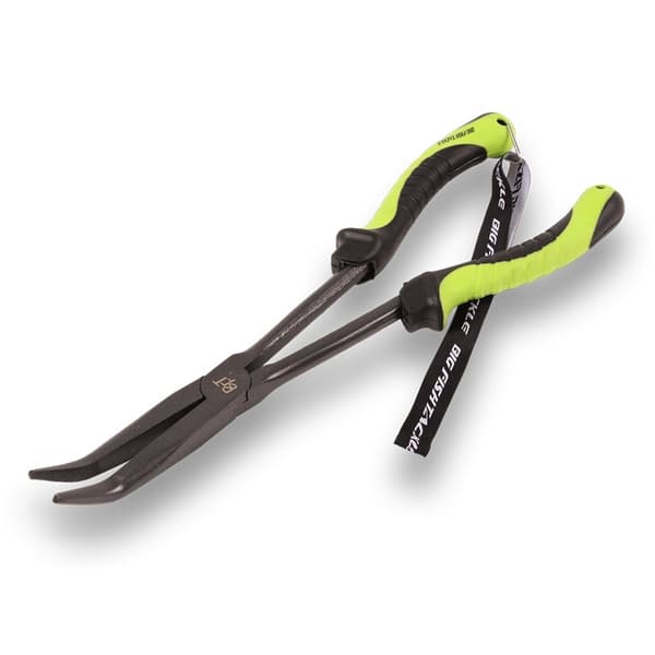 BFT Long Nose Pliers, 28cm, Bent - Teflon Coated