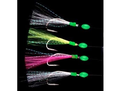 R.T. Rig7 Rainbow Flasher Pearl White and Silver 4 #2 Silve