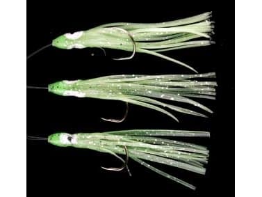 R.T. Rig11 Octopus 10cm Glow 0.60mm 2 # 3/0 Hooks