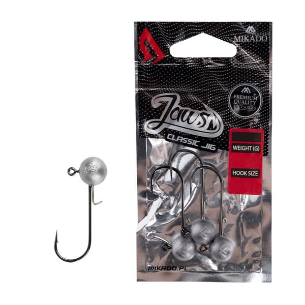 Mikado Jig Head - Jaws Classic - 5g - 3/0 - 3pcs