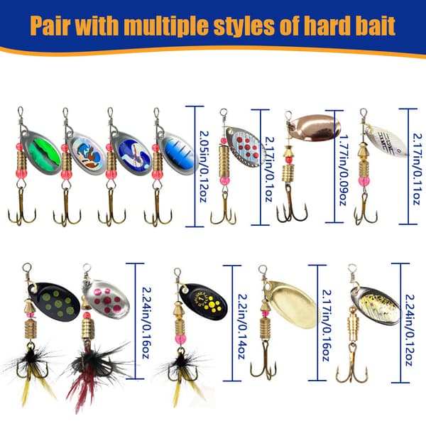 INF Fishing Lure Mystery Box - 24 stykker sæt 0