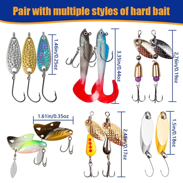 INF Fishing Lure Mystery Box - 24 stk 0
