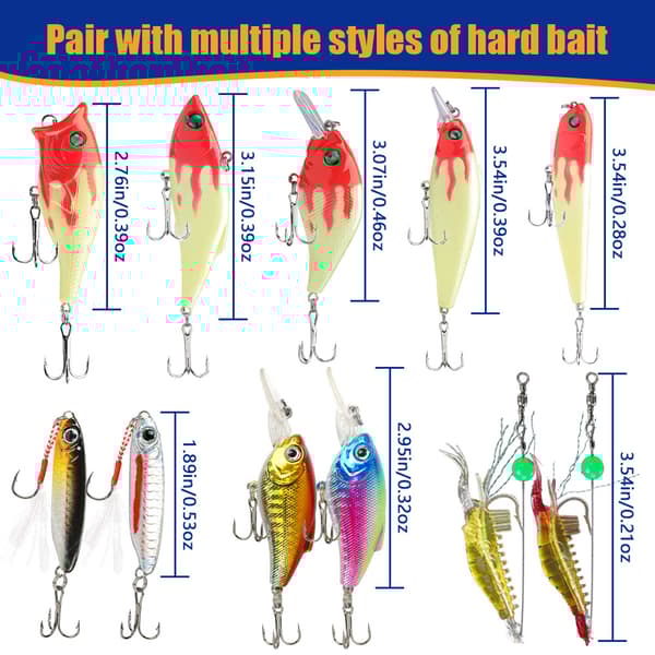 INF Fishing Lure Mystery Box - 24 stk 0