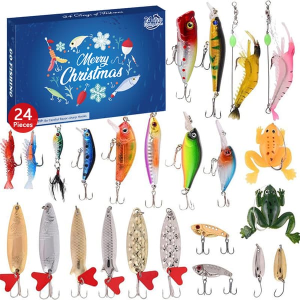 INF Fishing Lure Mystery Box - 24 stk 0