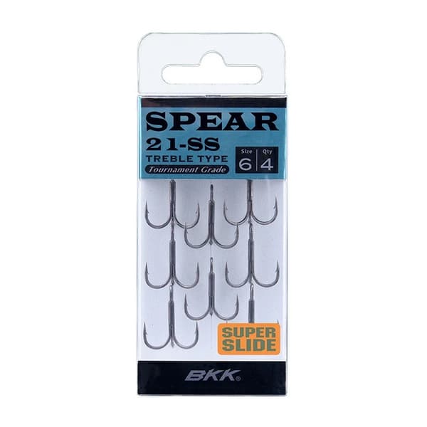 BKK SPEAR-21 SS #10 Treble Hook 8-pack