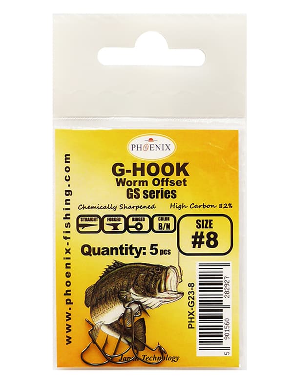 OFFSET G-HOOK KROKAR - G23 - B/N - #8