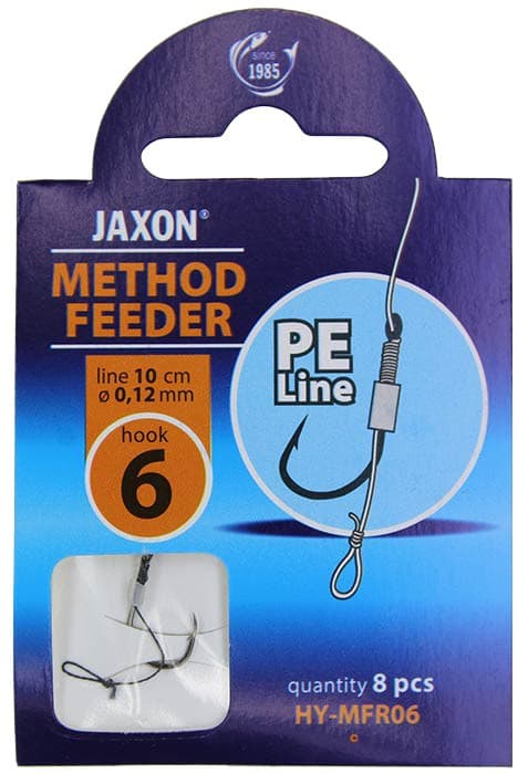 Jaxon METODE FODNINGSMIDDEL Knyttet Krog PÅ Flettet Line HY-MFR08 |HY-MFR08