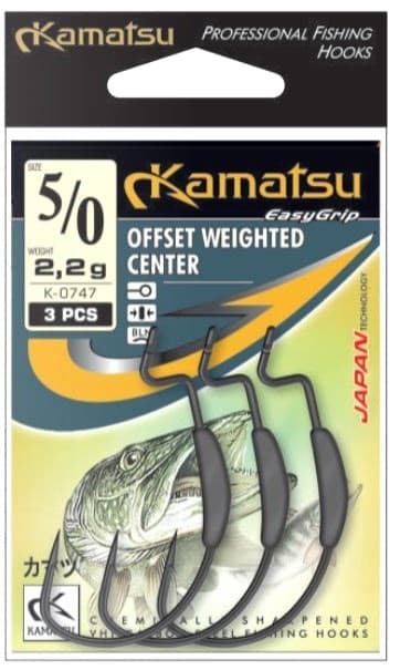 Kamatsu Offset VÆGTET CENTERKROG K-0747 NR.5/0 516500350