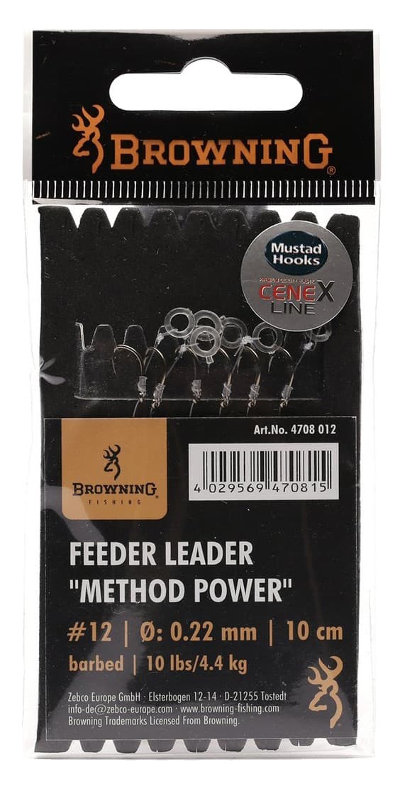 Browning-matare METOD POWER PELLETSBAND NR 12 10 CM 0,22 MM 4,5 KG 4708012|4708012