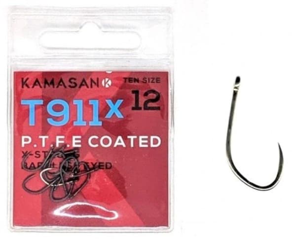 Kamasan T911Ex PTFE kroge størrelse 12