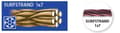 Miniatyrbillede 1 af 2: Dragon 1X7 SURFSTRAND NR.4 6CM 13KG 59-004-1306 |PDF-59-004-1306