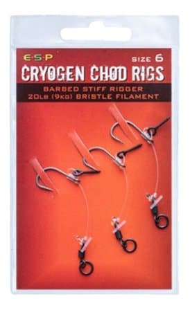 ESP CRYOGEN CHOD RIGS NR 6 7CM 20LB EHRCCR006 |EHRCCR006