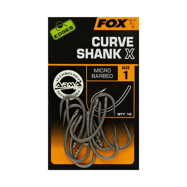 Fox Carp Edges C. Shank X størrelse 1 |CHK221