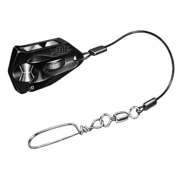 Aftco Roller Troller Flat Line Clip Musta