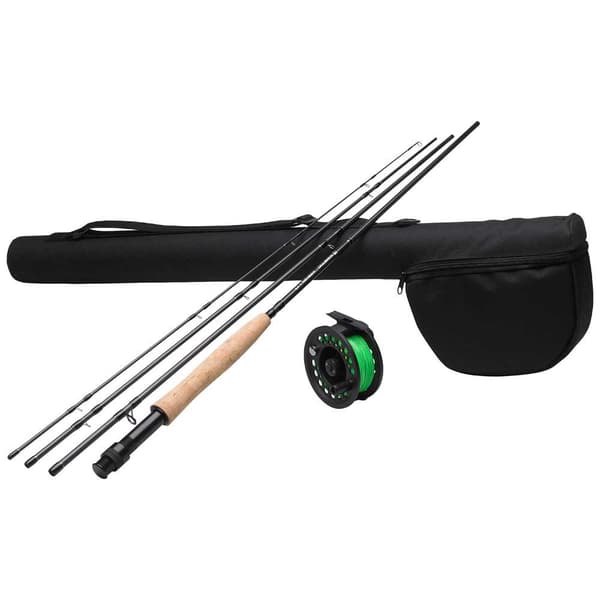 Kinetic Perhokalastusyhdistelmä Airborn Ct Musta 2.75 m / Line 5 / 6