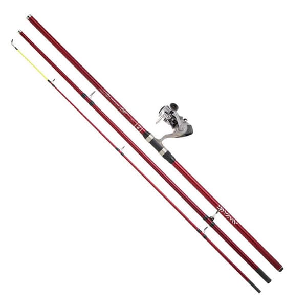 Daiwa Surfcasting Combo Sweepfire+q860fm Röd 4.20 m / 100-200 g