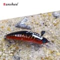 Miniatyrbilde 2 av 3: Vobleris Banshee Crankbait 45mm 4.7g GO-CM001 Red Black Back, Plūdrus