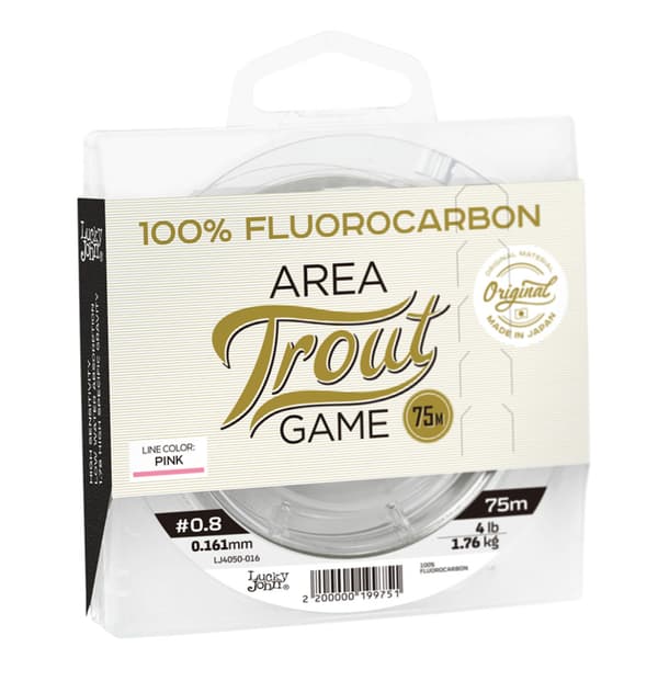 Valas Lucky John Fluorocarbon Area Trout Game 0.75m 0.16mm