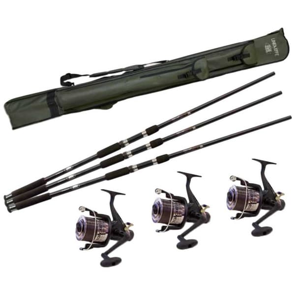 Lineaeffe Carpfishing Combo Top 3 Sort 3.60 m