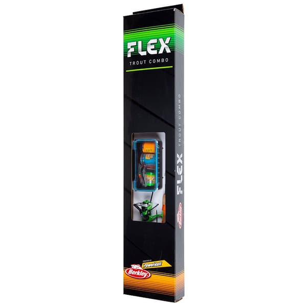 Berkley Spinning Kit Kit Flex Trout Tele Grøn 2.40 m / 5-15 g