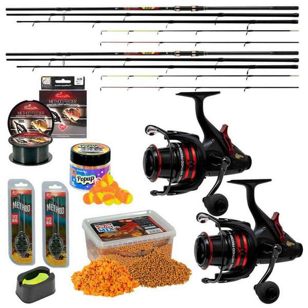 Benzar Mix Carpfishing Combo Classic Method Doble  3.60 m