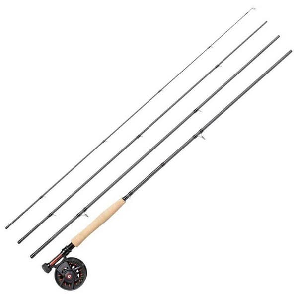 Greys Fin Euro Nymph Travel Flugfiskeset Grå 3.05 m / 2 Lbs