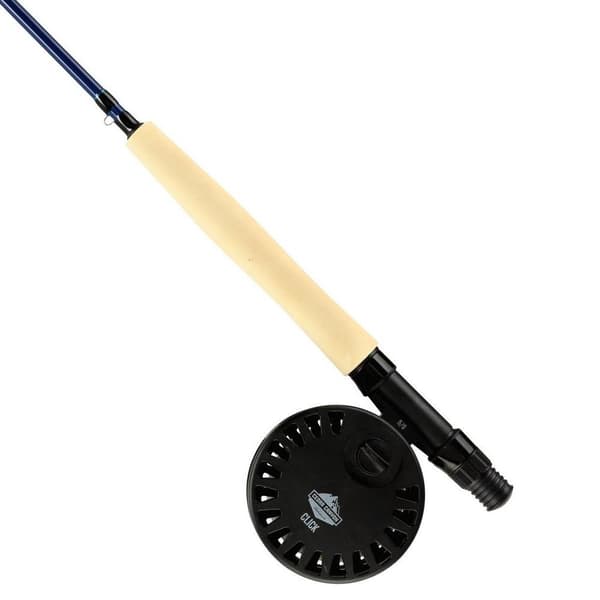 Shakespeare Carbon Rod/reel/line/leader/flybox/flys Combo  2.44 m / Line 7 / 8