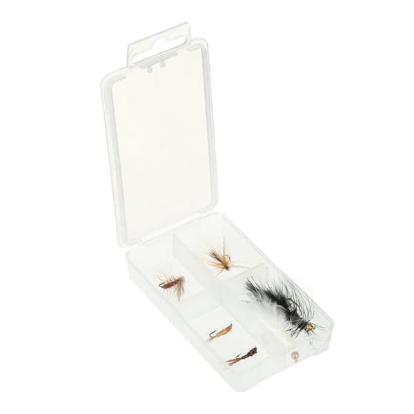 Shakespeare Carbon Rod/reel/line/leader/flybox/flys Combo  2.44 m / Line 7 / 8