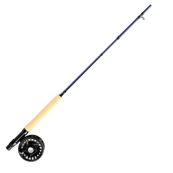 Shakespeare Carbon Rod/reel/line/leader/flybox/flys Combo  2.44 m / Line 7 / 8