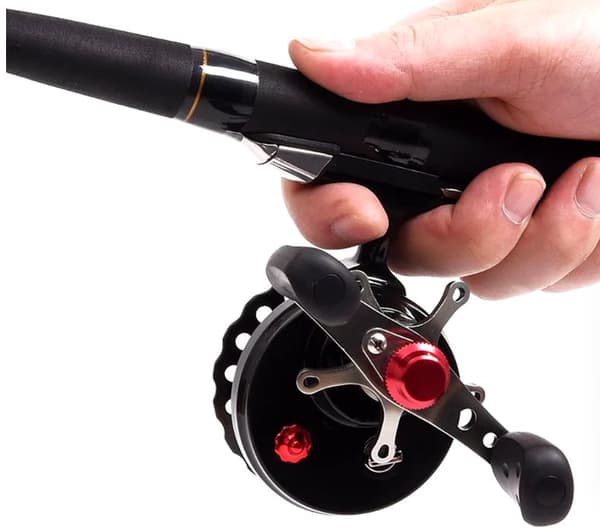 Fiskehjul Hjul Venstre/Højre Hånd Spinning Fiskehjul DWS60 4+1BB 2.6:1 Fluefiskehjul Hjul Med Høj Fod Fiskehjul
