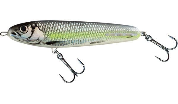 Salmo Sweeper Snk 14cm Silver Chartreuse Shad | QSE008