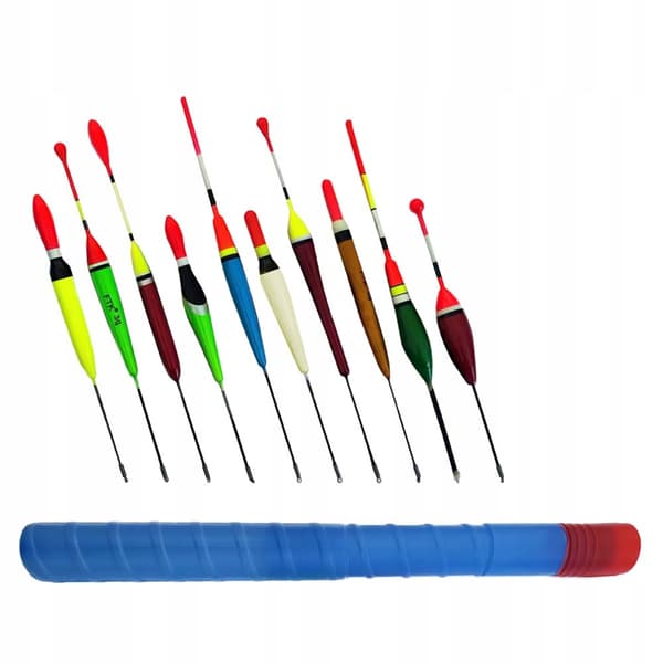 SET med BALSA-flöten - 10 stycken + plaströr för förvaring