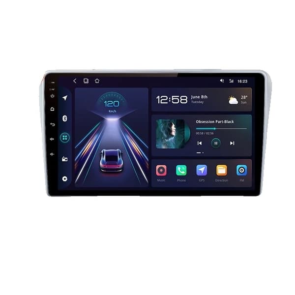 Toyota Avensis bilradio, Multimedia Navigation, Android Carplay Stereo, WIFI 1GB-32GB B-2