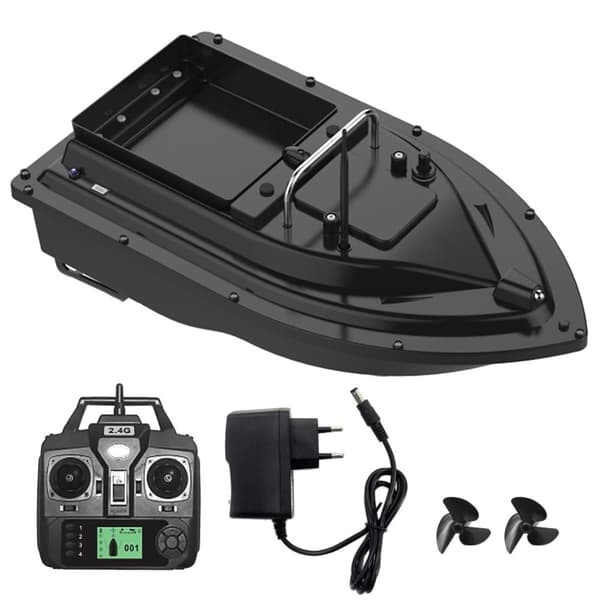 Kauko-ohjattava kalastusvene, 4,4lb kapasiteetti, GPS-navigointi, 500m kantama,D16B GPS 9600mAhD16B GPS 9600mAh