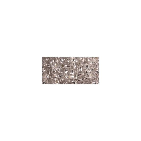 Perle rocaille silverförsedel Silver Ø 2,6mm 16 g
